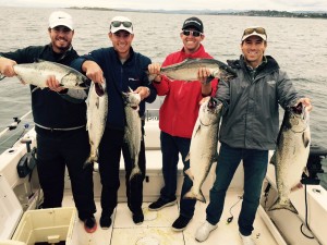 Salmon Fishing in Victoria BC