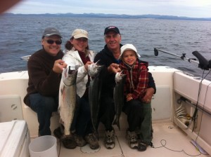 Family Friendly Salmon Fishing